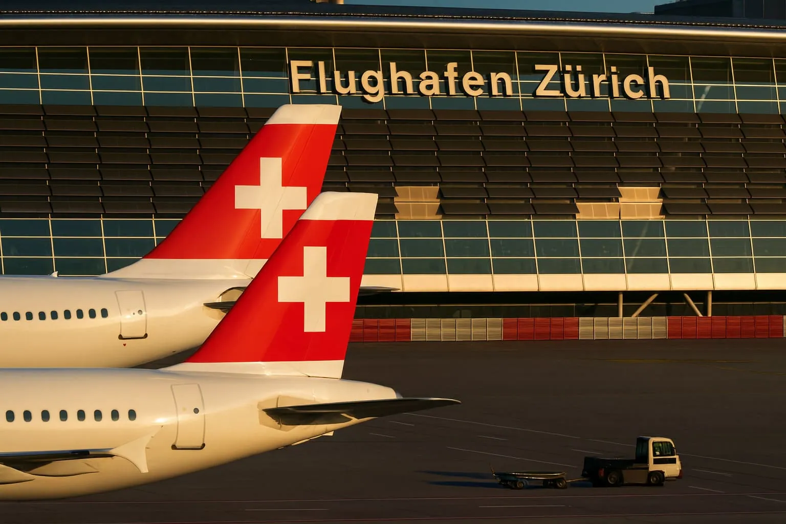 How far is zurich airport from the city