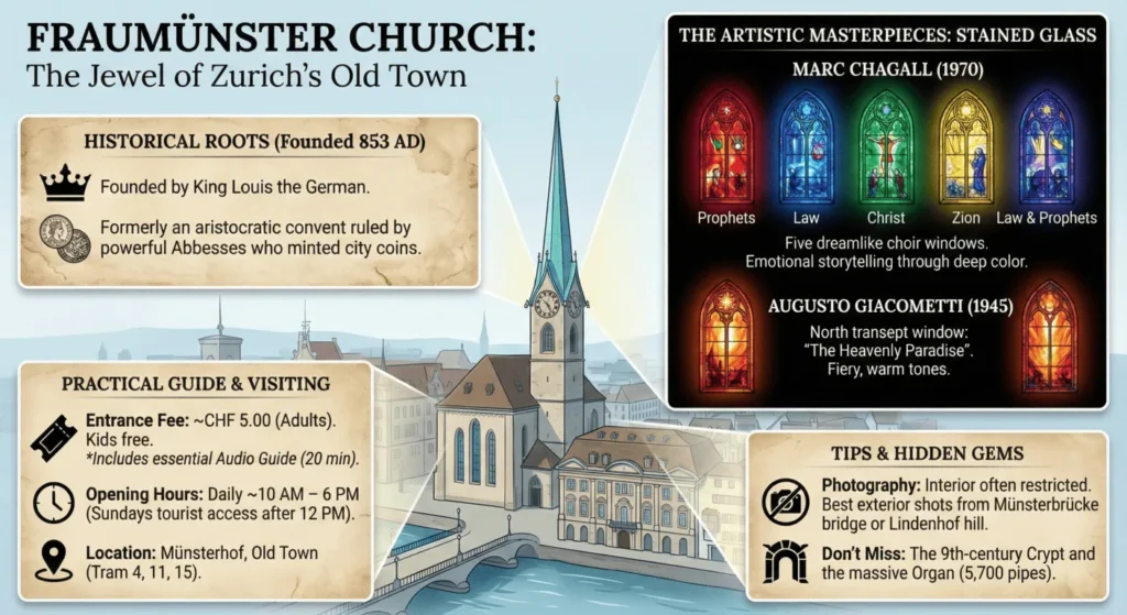 Fraumünster Church Informations and Facts